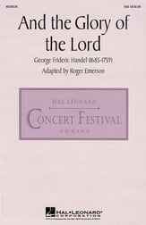 And the Glory of the Lord SAB choral sheet music cover
